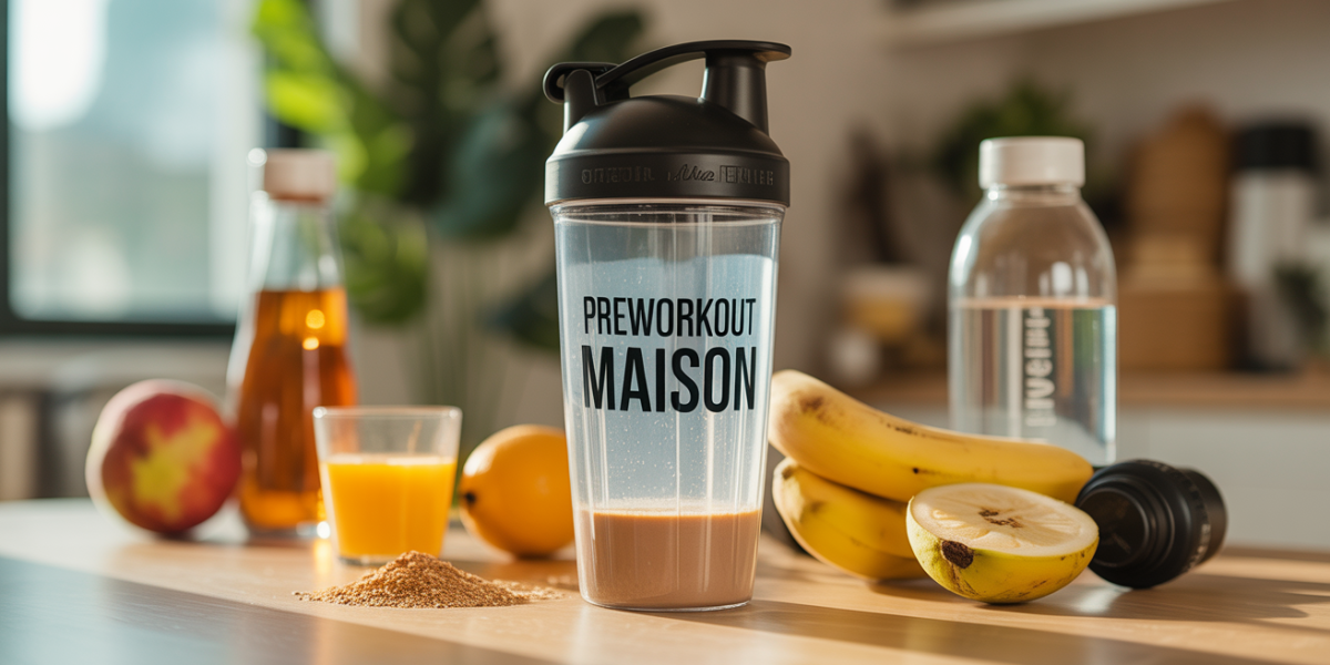 shaker preworkout maison et ingredients naturels
