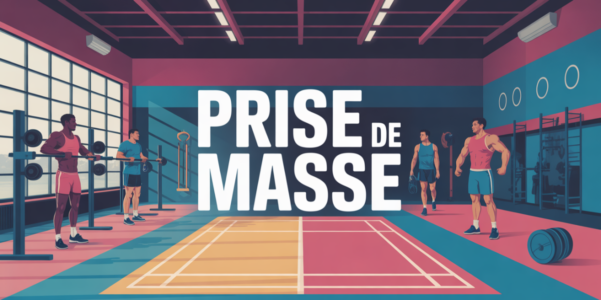 vue salle de sport prise de masse motiver