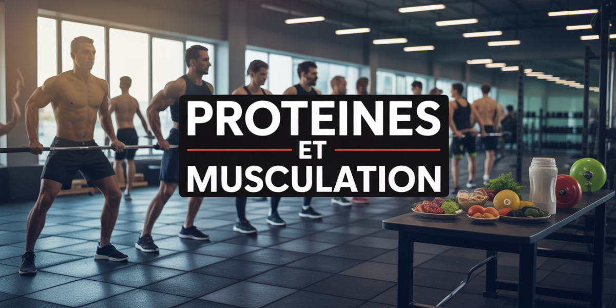 Salle de musculation avec nutrition proteines et musculation