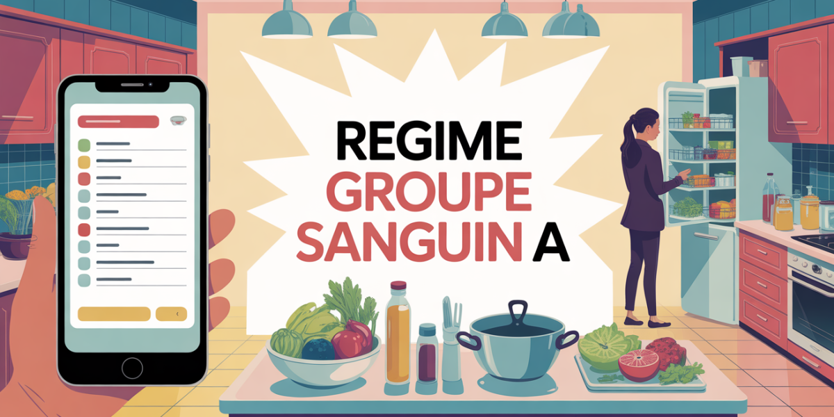 plan cuisine moderne checklist regime groupe sanguin a