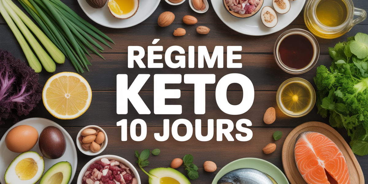 Vue d'ensemble aliments regime keto 10 jours